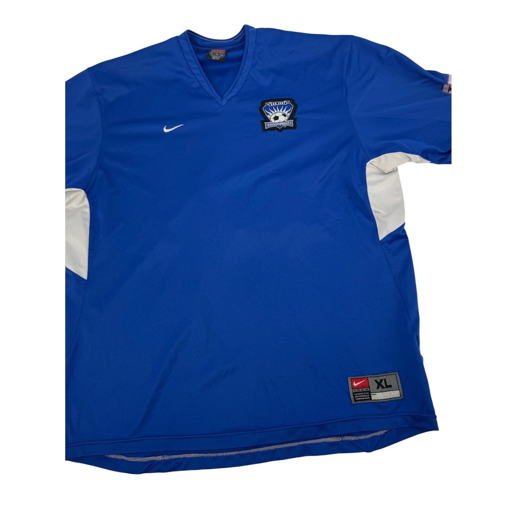 2003 04 Nike San Jose Earthquakes Home Soccer Jersey Men XL USA MLS Wear on #